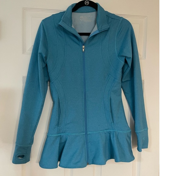 Albion Fit Ruffle Athletic Jacket - Picture 2 of 4